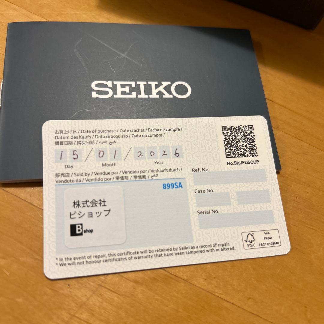 ビショップ 別注 seiko 状態良好