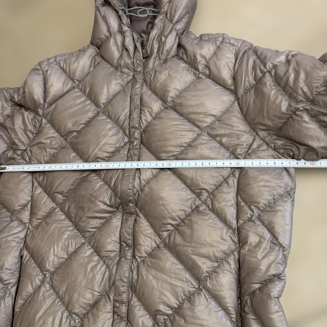 モンベル　スペリオダウントラベルコート　ブラウン系