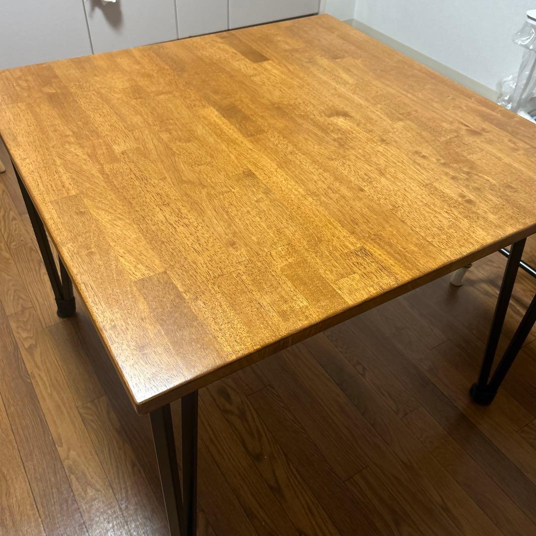 KANADEMONOダイニングテーブル 90センチ 正方形