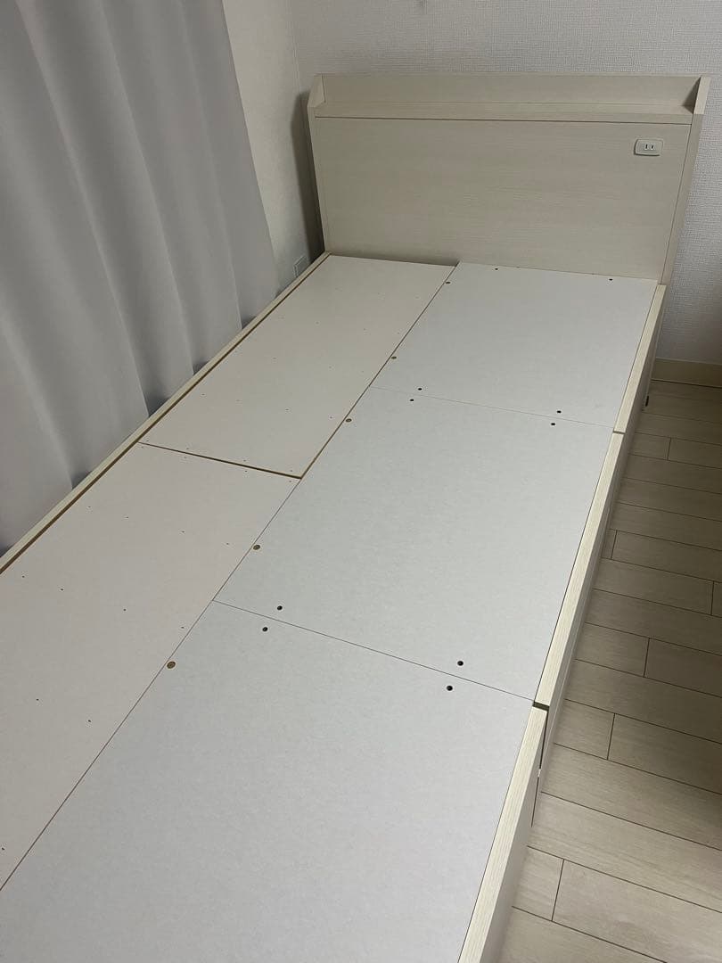 【2/13迄・送料込】ニトリ ジオチェスト40J 大容量収納・コンセント付