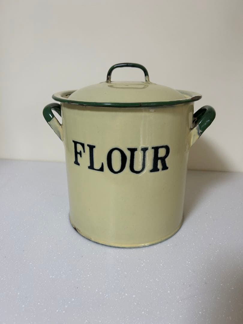 ホーローフラワー缶