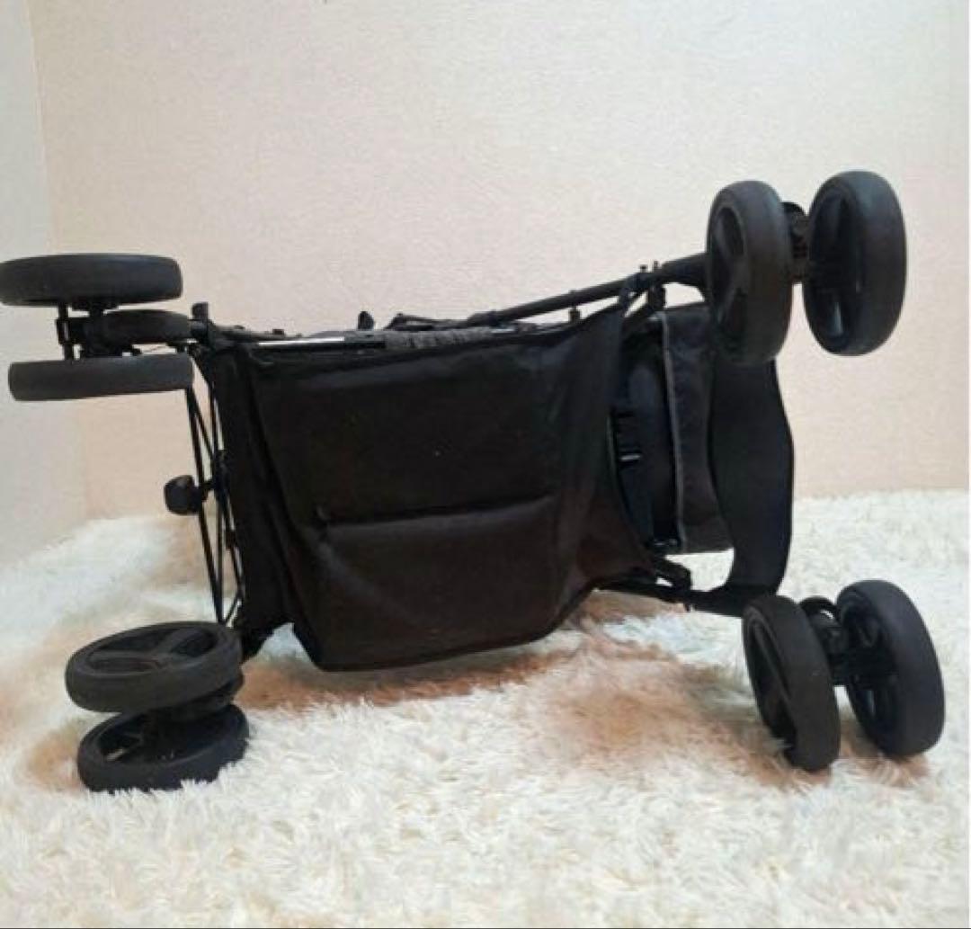 美品！kinder wagon ベビーカー レインカバー付き