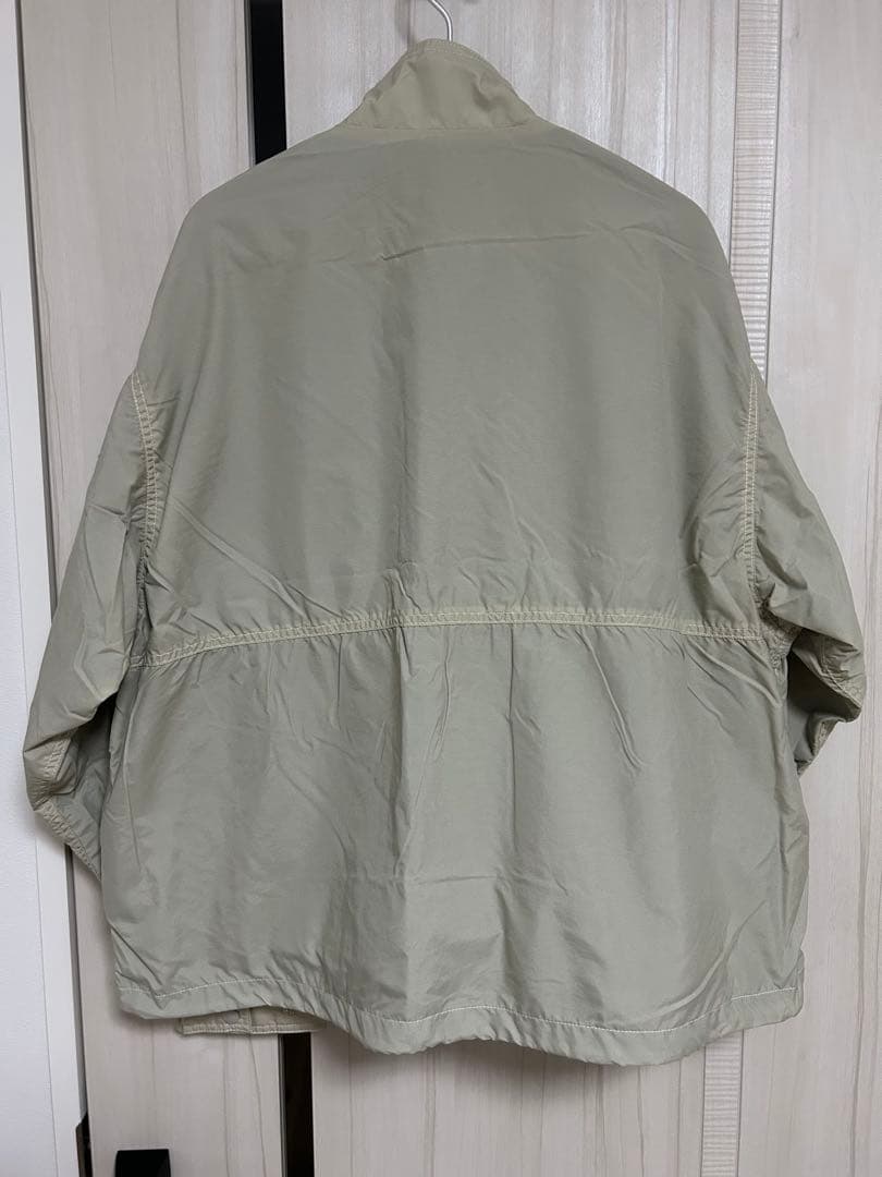 L.L.Bean エルエルビーン ベージュ ナイロン ジップ ジャケット L