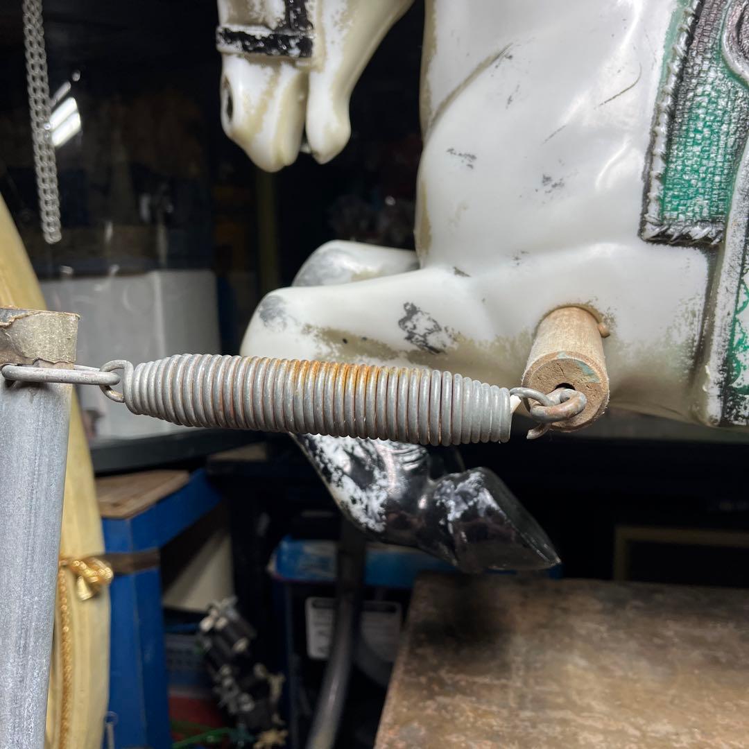 フランス アンティーク ロッキングホース/メリーゴーランド木馬風、木馬風飾り