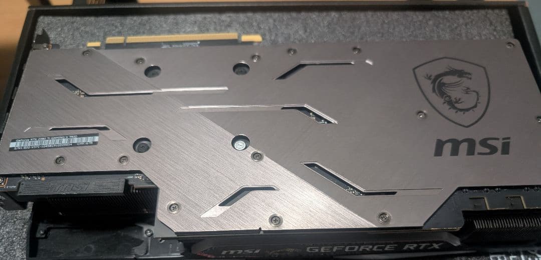 【最終値下げ中】MSI GeForce RTX 2080 Ti Gaming X