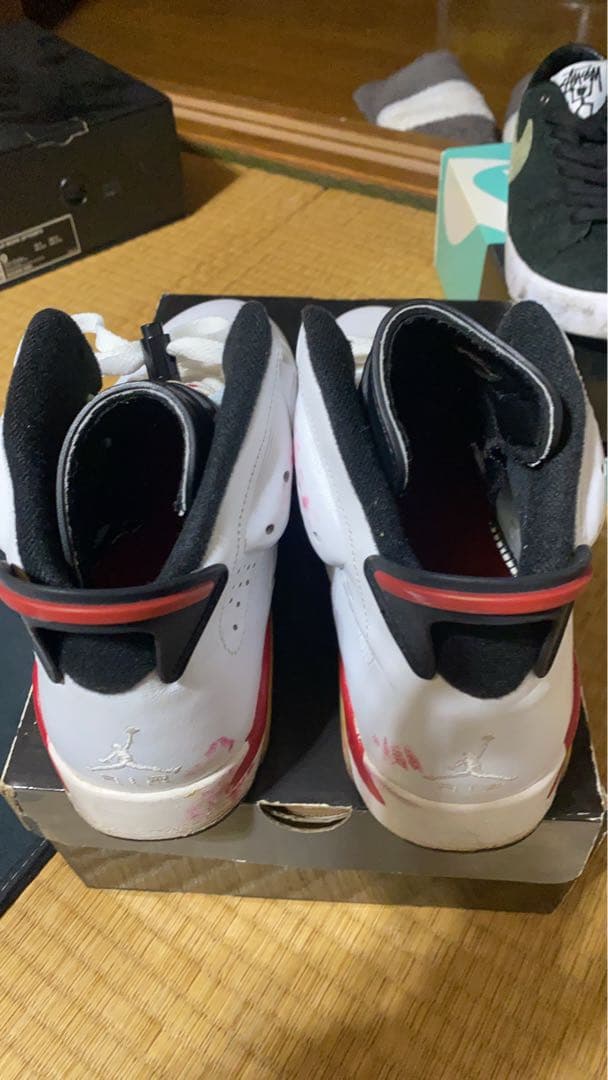 Air Jordan 6 ホワイト/レッド/ブラック