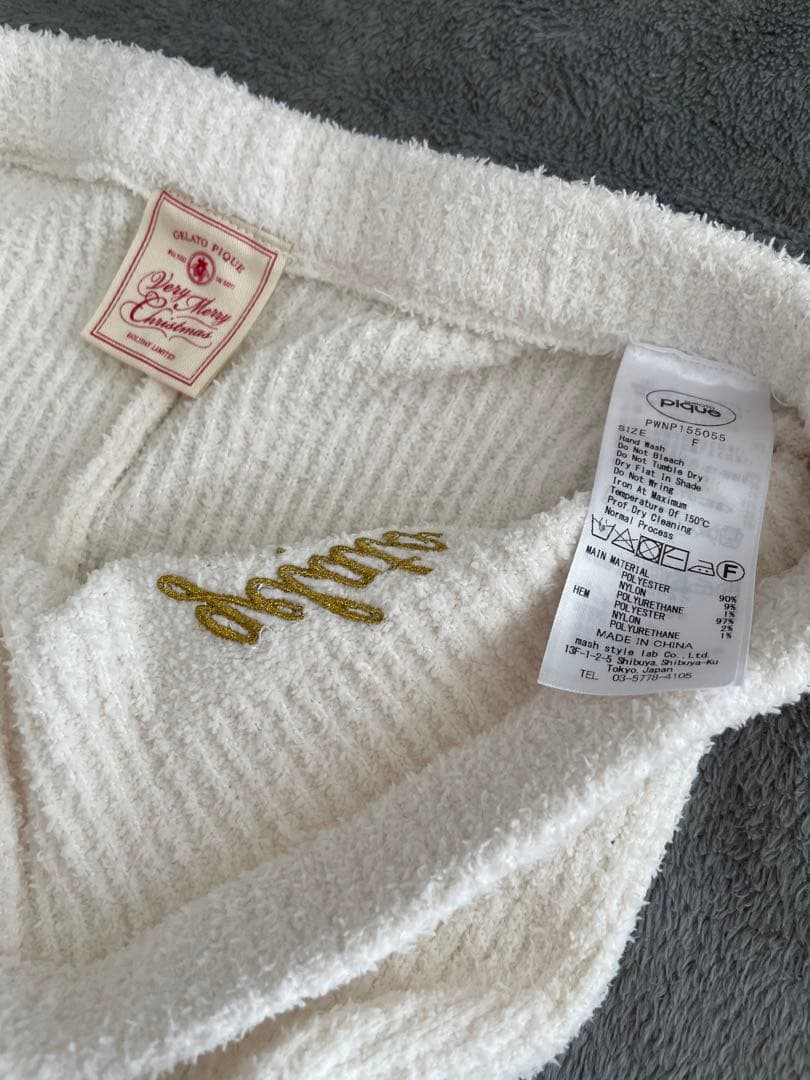 gelato pique クリスマス限定　上下セット　パーカー　レギンス