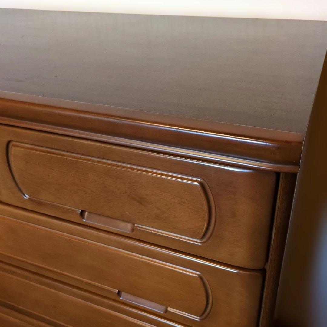 タンス　木製5段