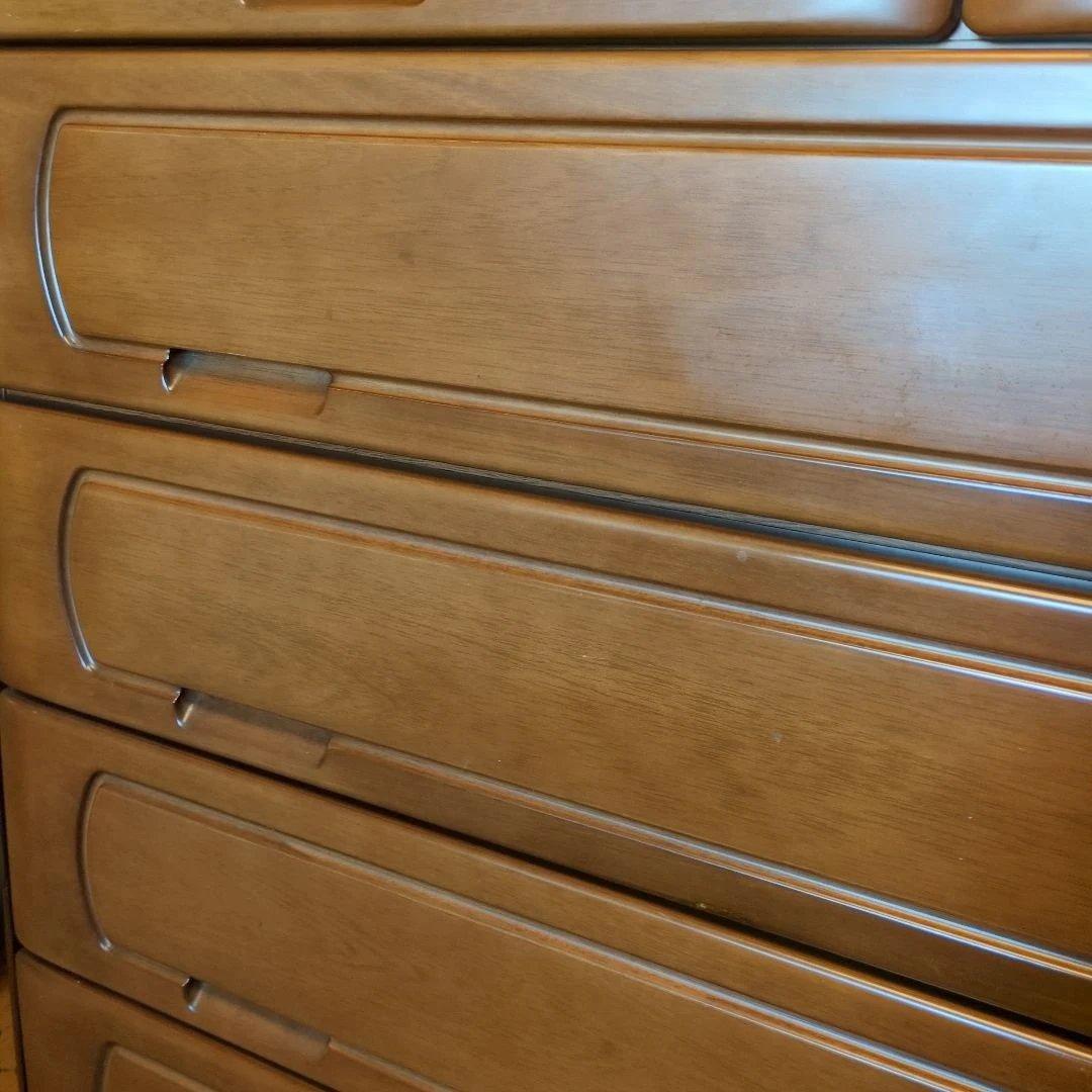 タンス　木製5段