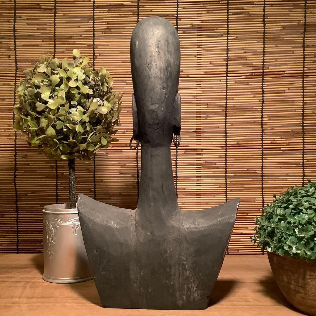 16世紀・エチオピア少数民族「魔除礼拝木彫像」除霊・精霊・生霊・アミニズム・木彫