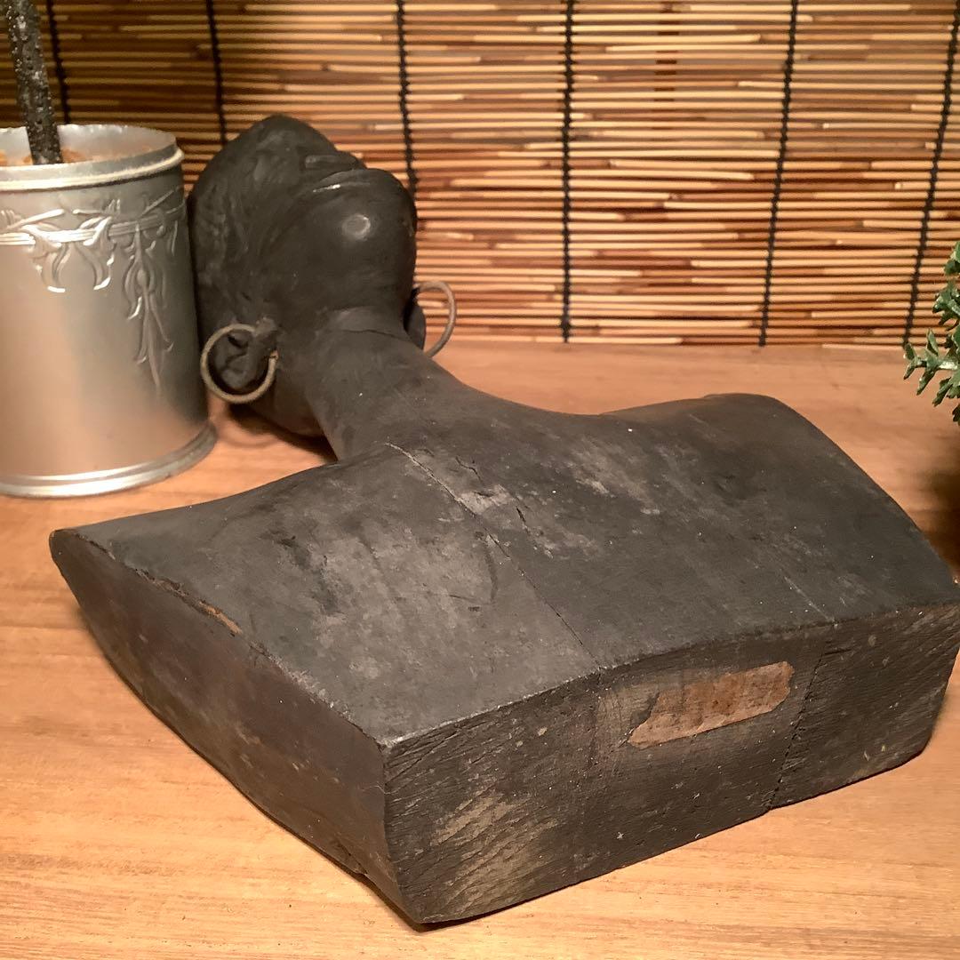 16世紀・エチオピア少数民族「魔除礼拝木彫像」除霊・精霊・生霊・アミニズム・木彫