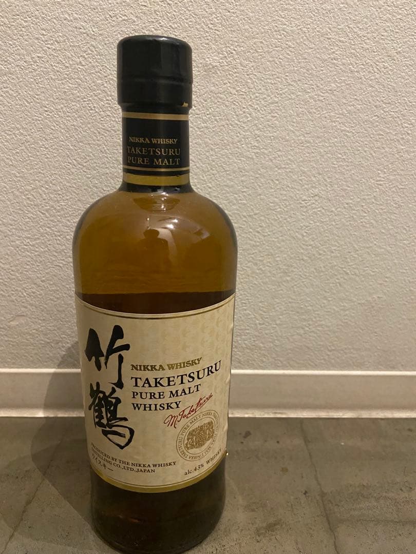 NIKKA TAKETSURU ピュアモルトウイスキー 700ml 43% 竹鶴