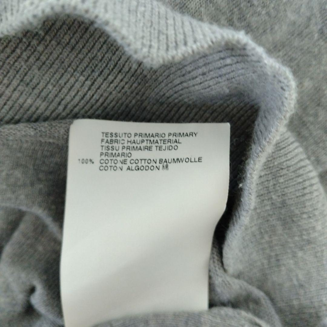 マルタンマルジェラ14　比翼カーディガン　S　ライトグレー　　ここのえ　綿