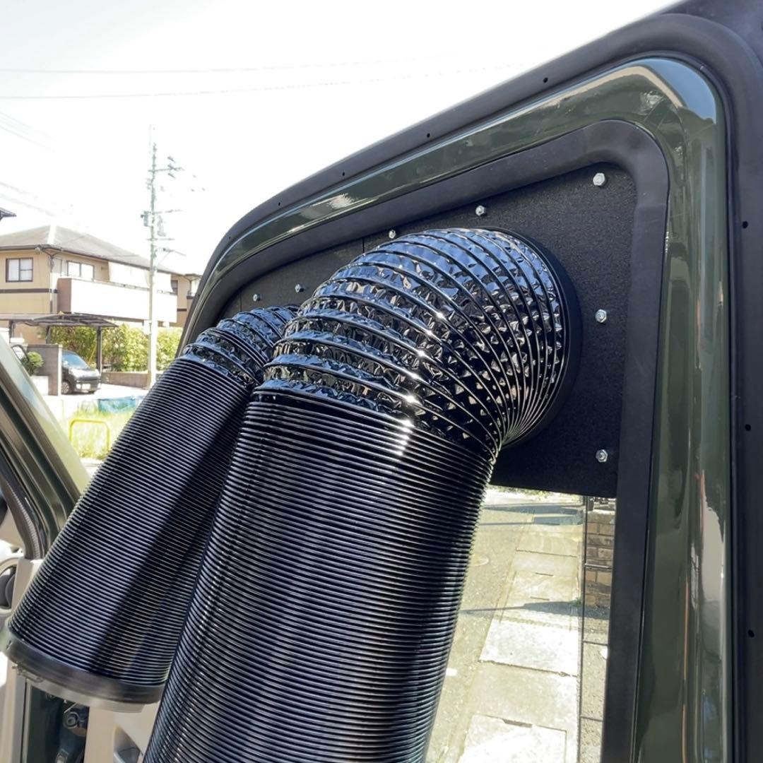 【エブリイDA17専用】EcoFlow WAVE3ダクト固定アタッチメント