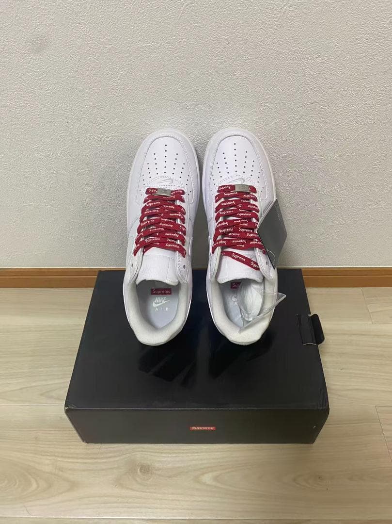 27.5 Supreme× Nike Air Force 1 Low White