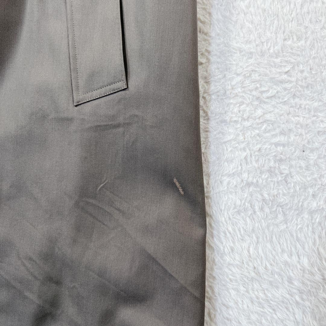 高級✨バーバリーロンドン ステンカラーコート ウール カシミヤ ライナー カーキ