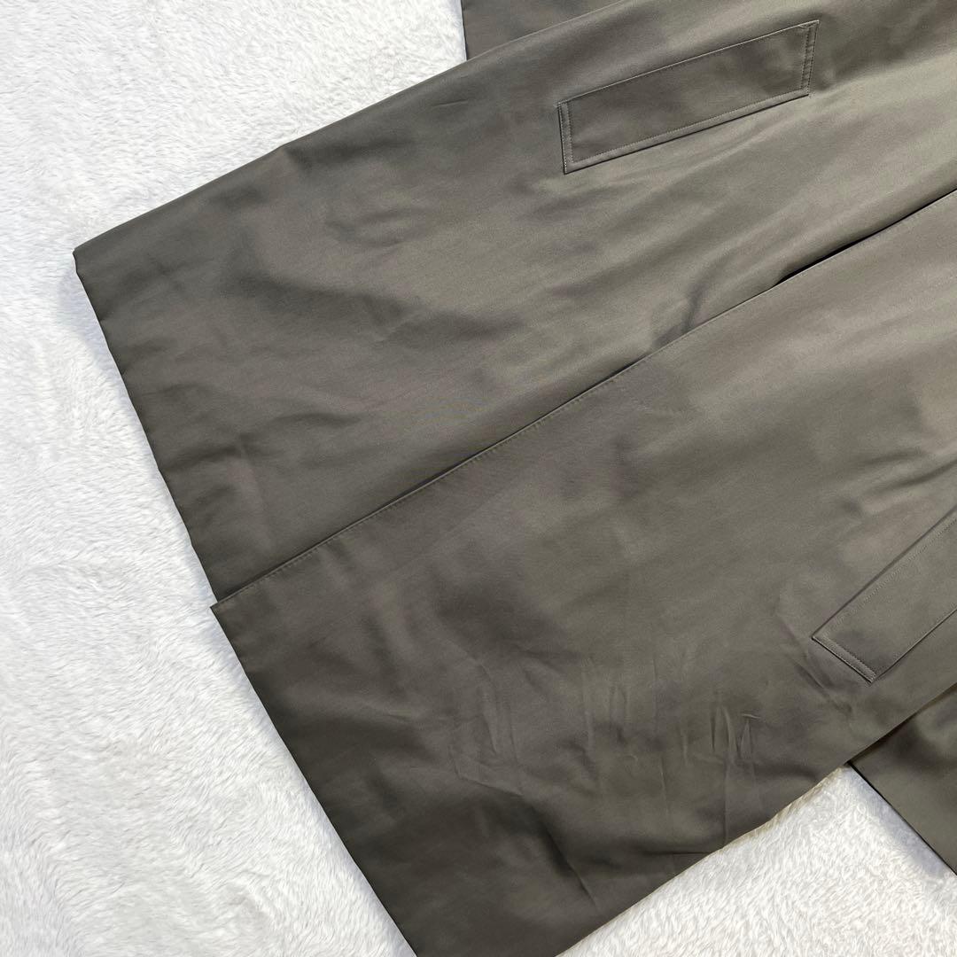 高級✨バーバリーロンドン ステンカラーコート ウール カシミヤ ライナー カーキ