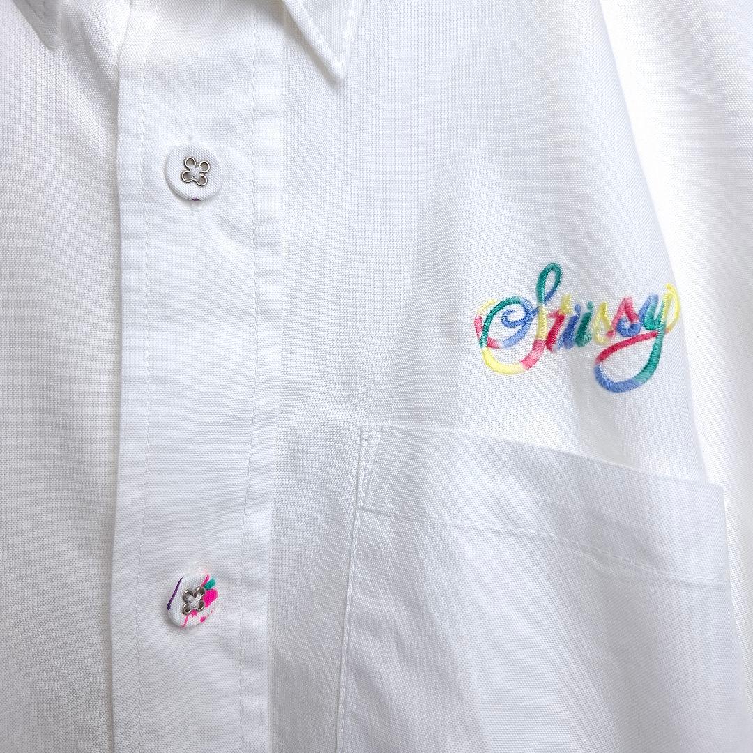 【希少】STUSSY 札幌ステラプレイス 5周年 店舗限定 シャツ 白 M