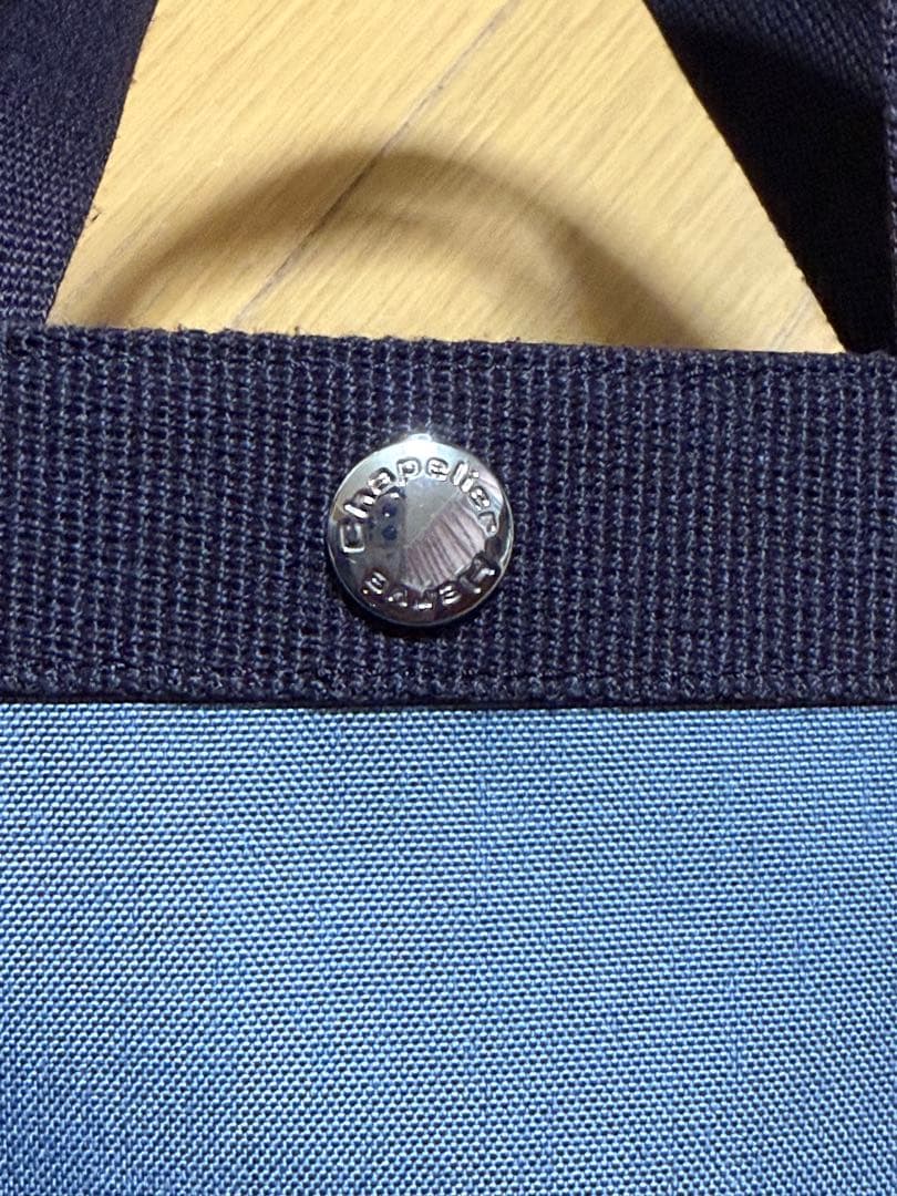 【極美品】エルベシャプリエ　トートバック　704C フュズィ×モカ