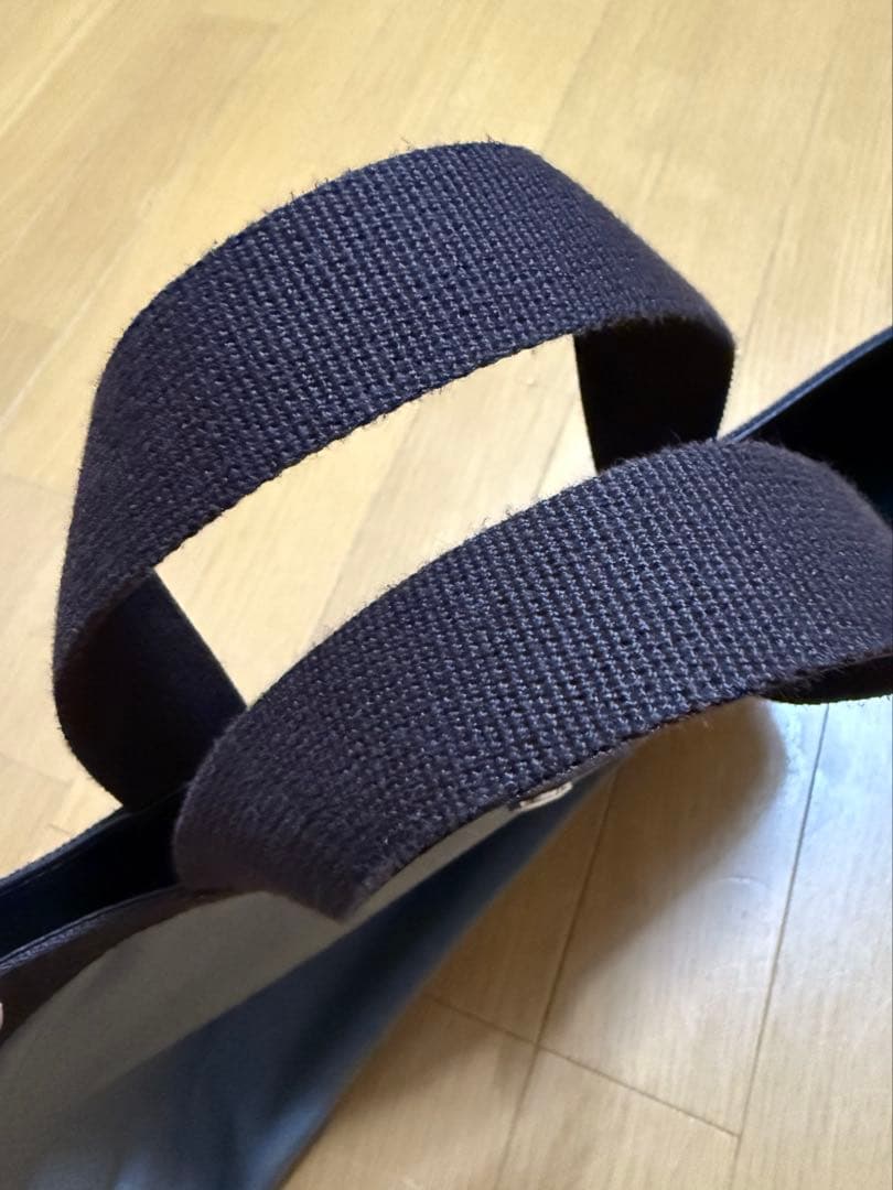 【極美品】エルベシャプリエ　トートバック　704C フュズィ×モカ