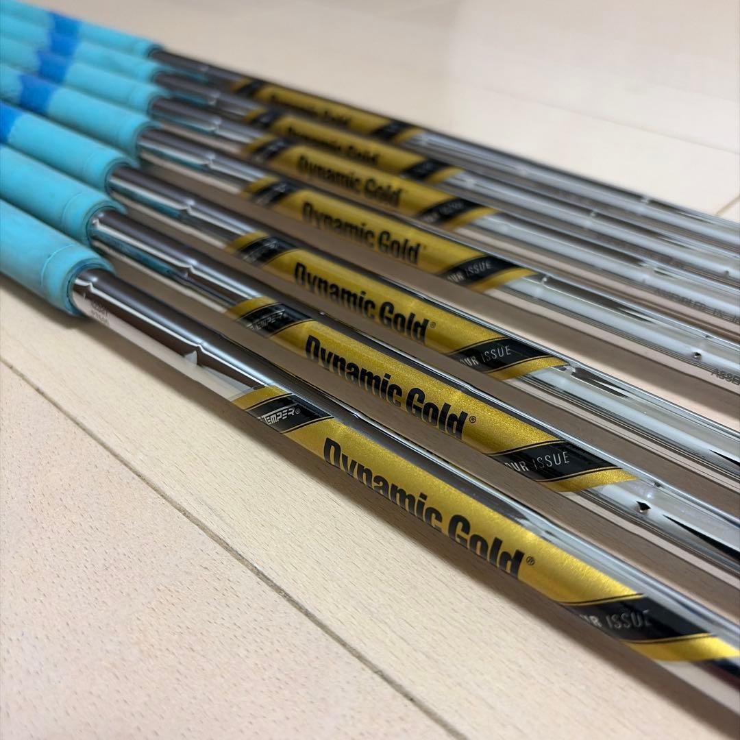 ミズノMP-H5 ダイナミックゴールドツアーイシュー S200 7本セット