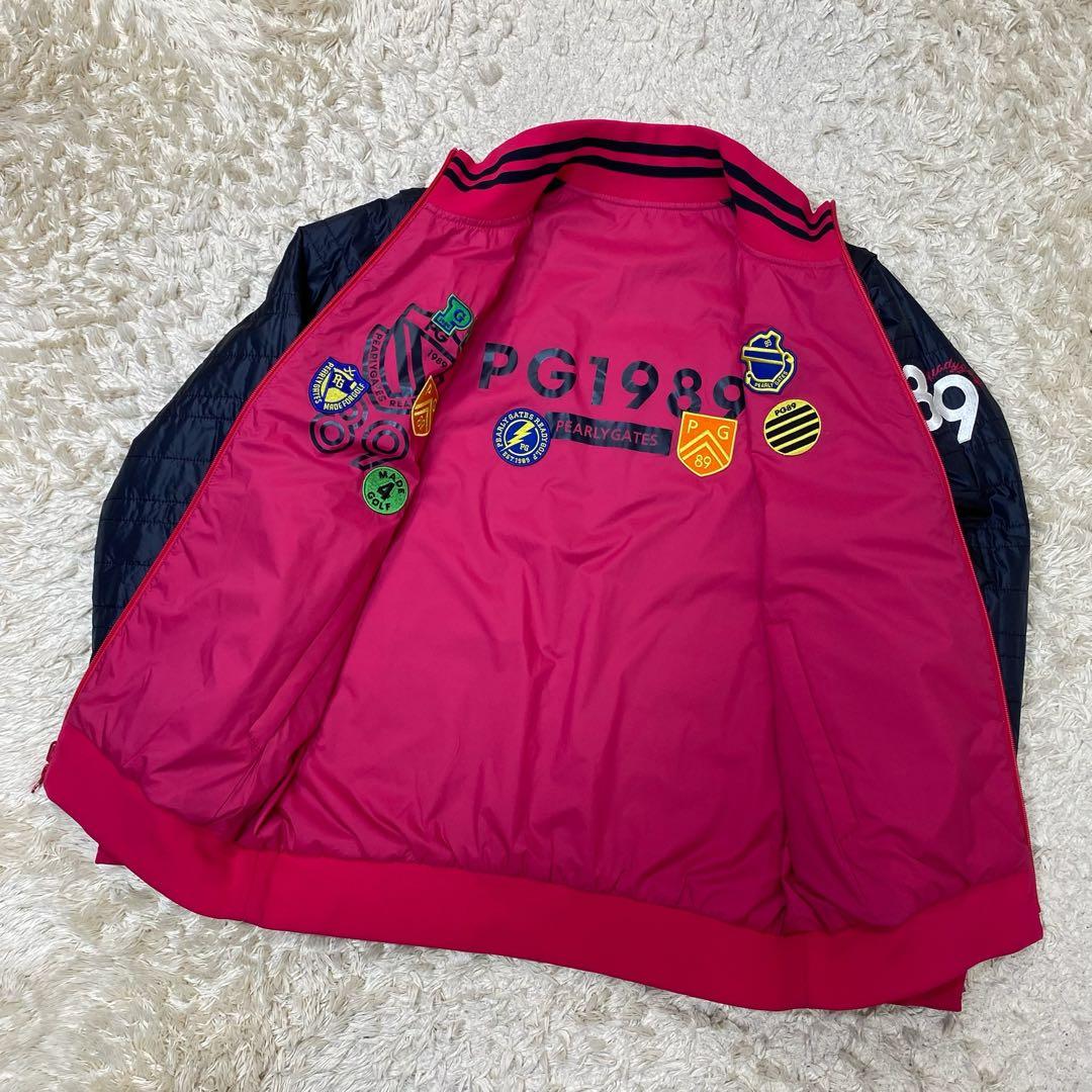 パーリーゲイツ　ゴルフウェア　2way ジャケット　ネイビー　5