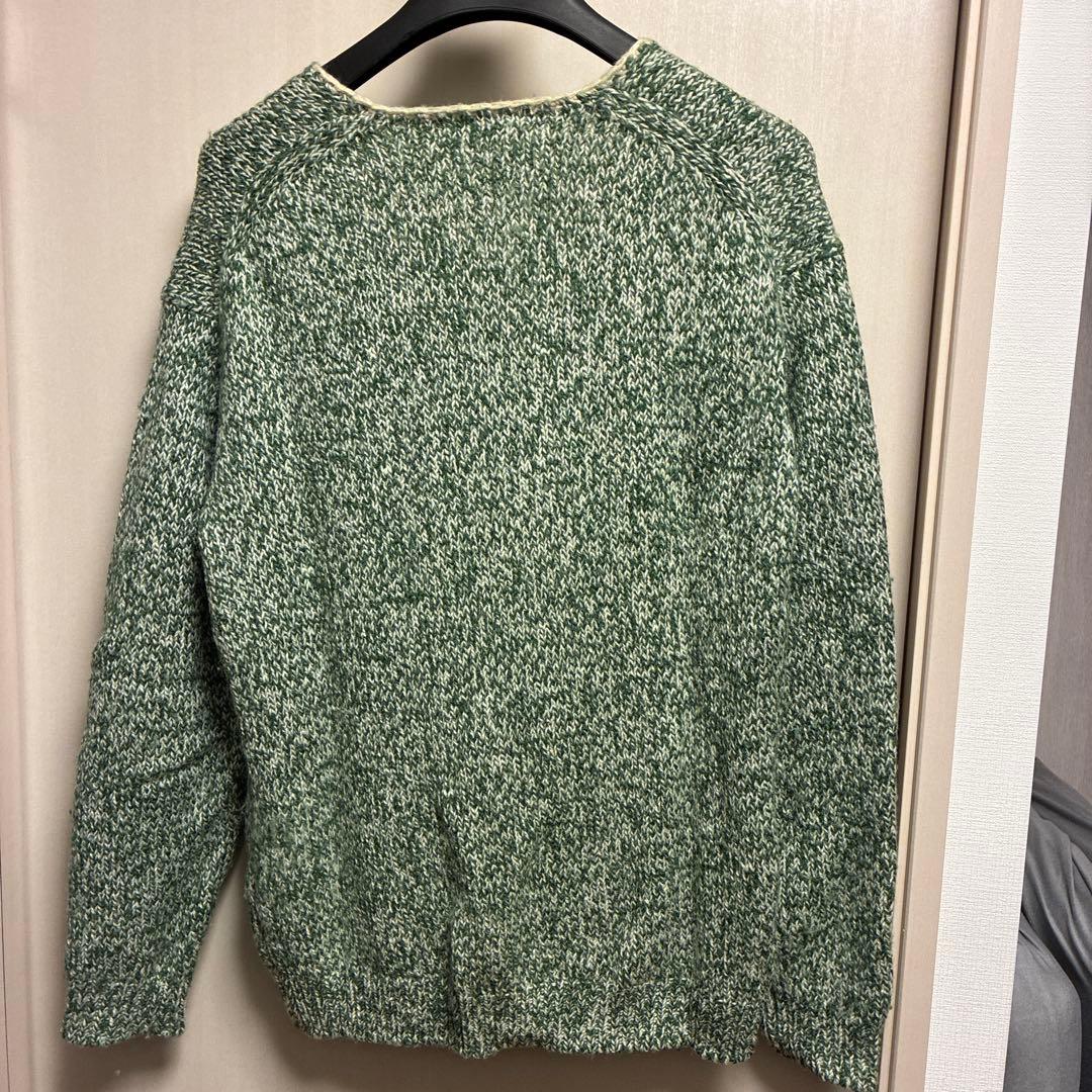 トップス AURALEE SILK WOOL CAMEL CARDIGAN