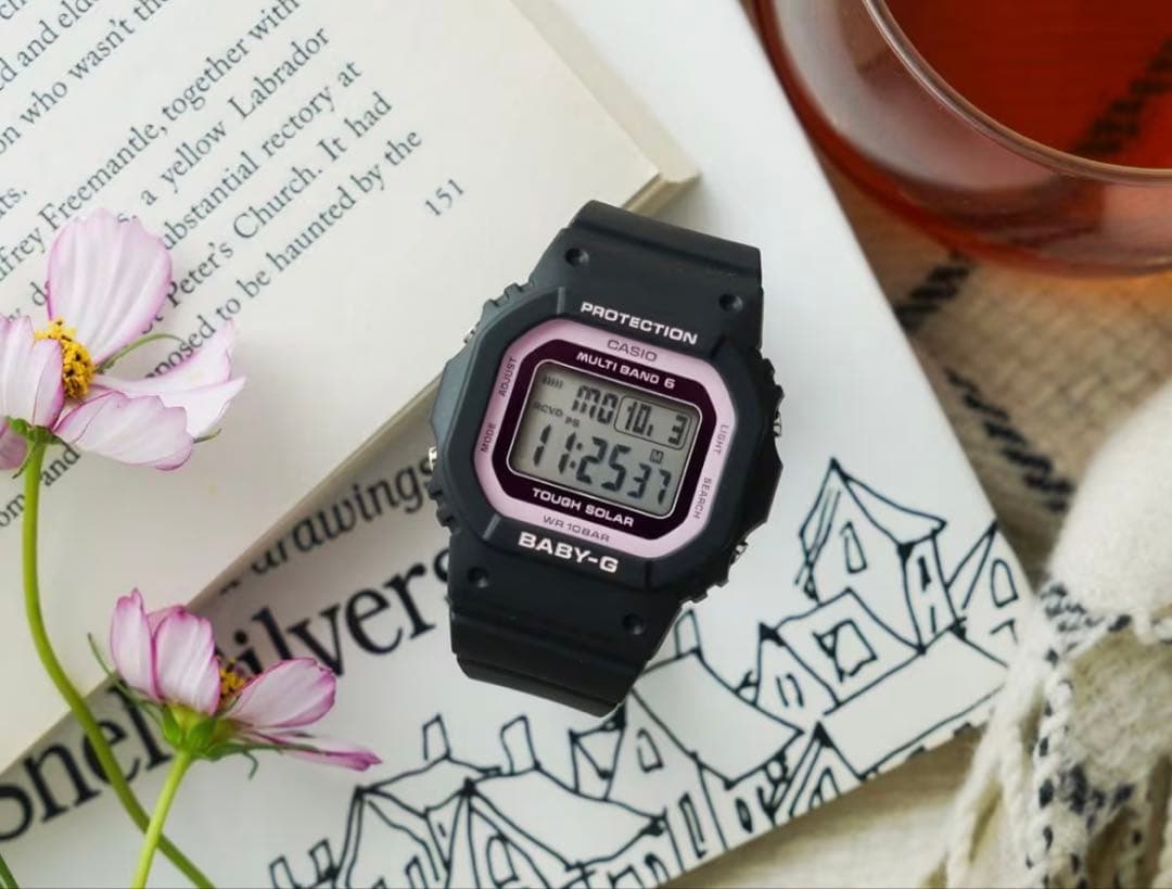 本日限定価格✨新品✨CASIO Baby-G デジタル腕時計 ブラック/ピンク✨