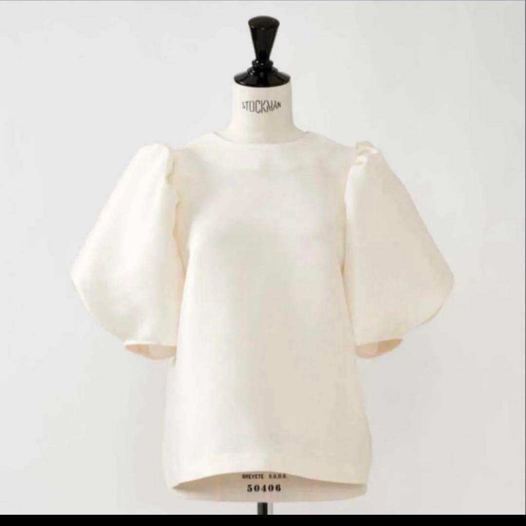 HEVE シアーバブリーブラウス