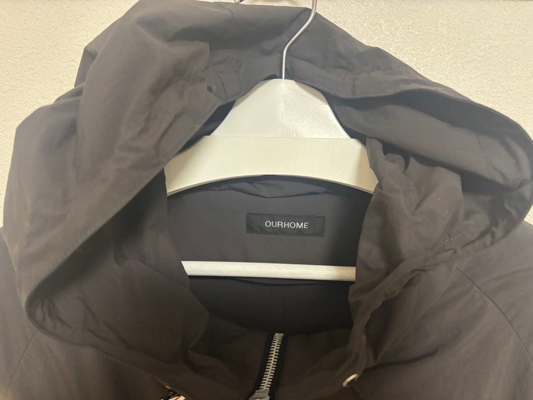 アワーホーム　撥水素材のダブルジップコート