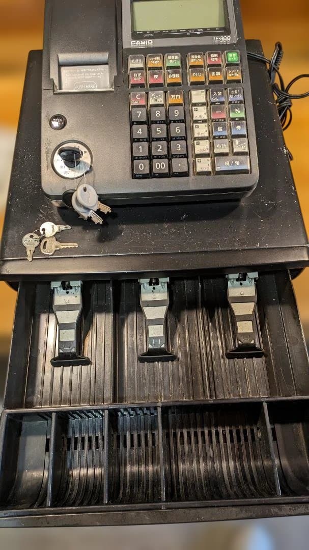 CASIO TE-300 レジスター
