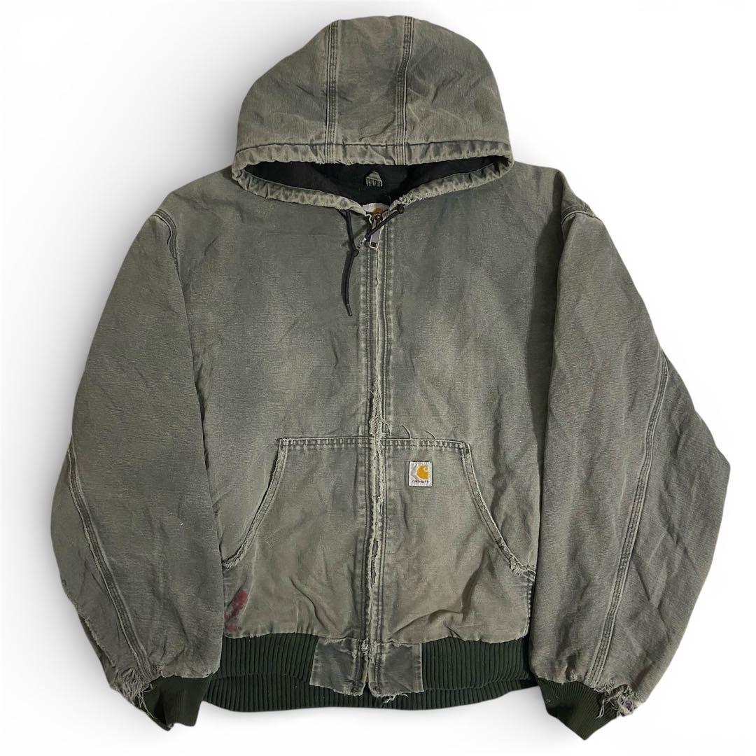 ホ*ー様 Carhartt アクティブジャケット MOS モスグリーン