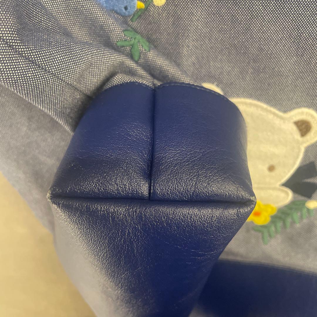 ファミリアミモザデニムバッグ