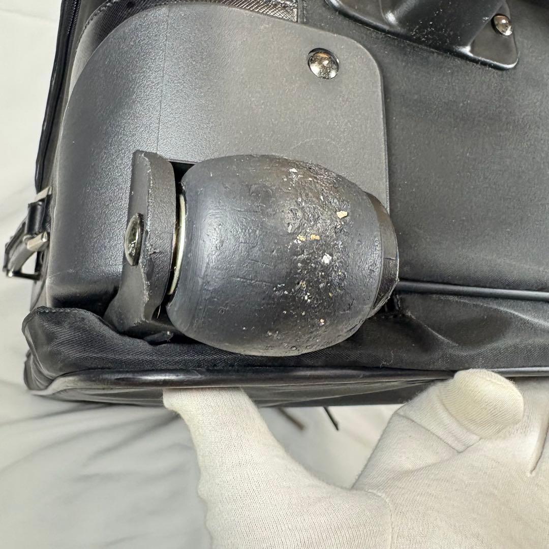 PRADA キャリーケース 三角ロゴ ナイロン キャリーバッグ ビジネス