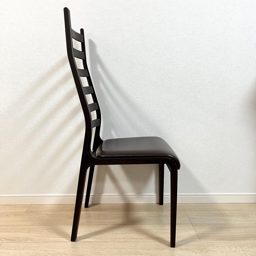 (て31)Tendo 天童木工 菅沢光政 ラダーバックチェア ダイニングチェア