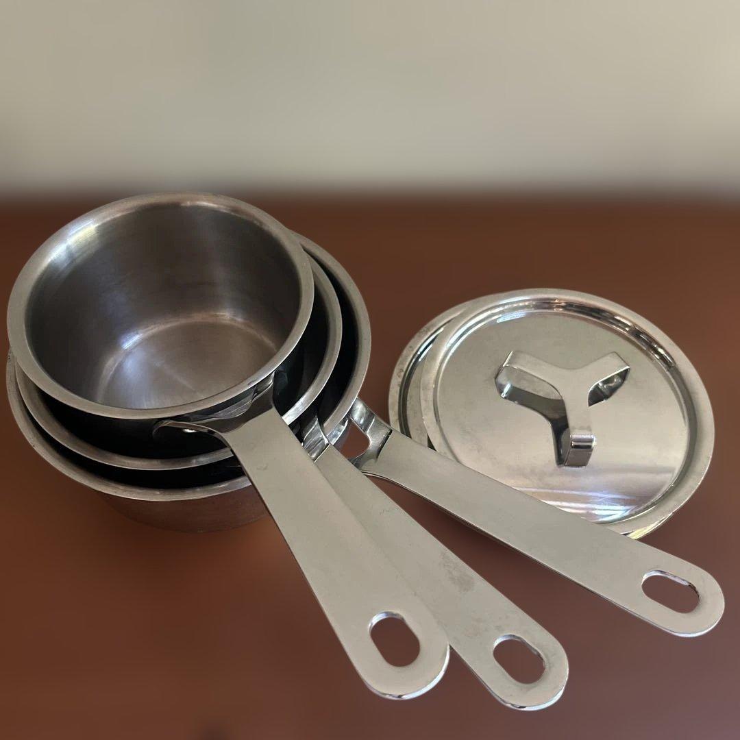 w*w様 A di Alessi@ステンレス製鍋3点セット