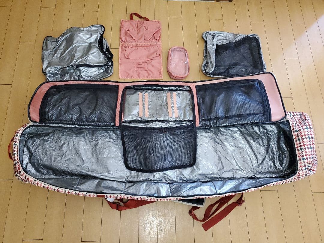 BURTON バートン スノーボードケース 2台(2枚) キャスター 166cm