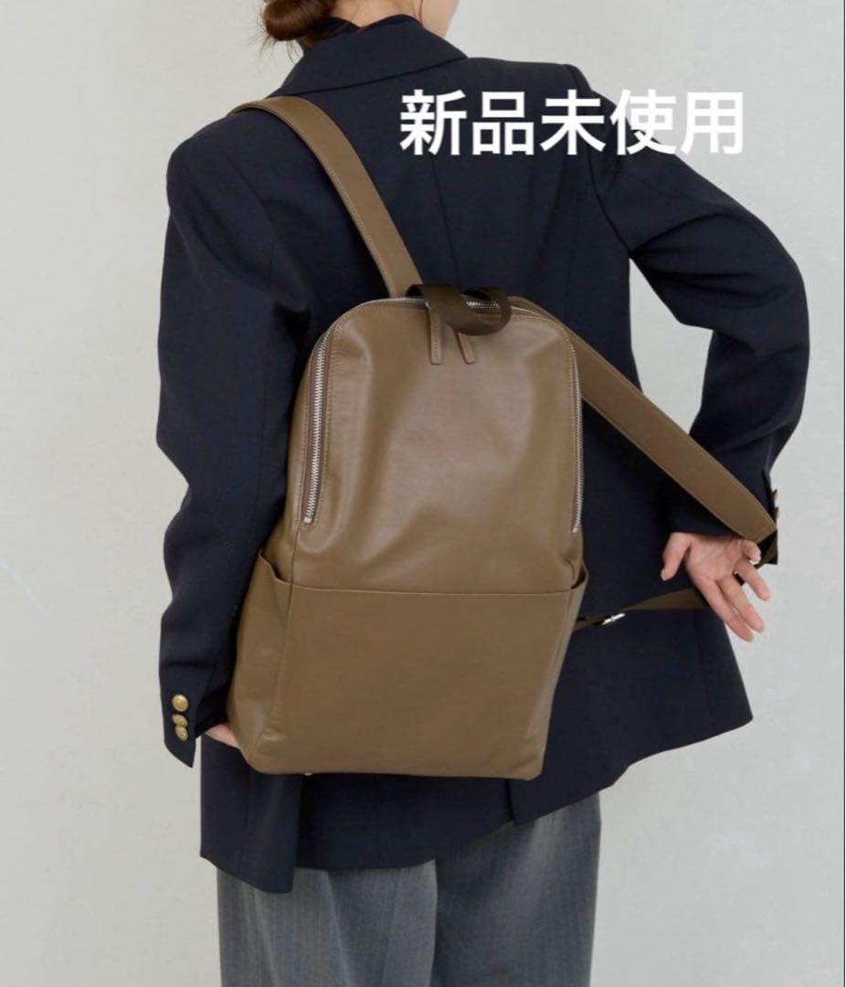 新品⭐︎GALLARDAGALANTE レザーリュック ブラウン