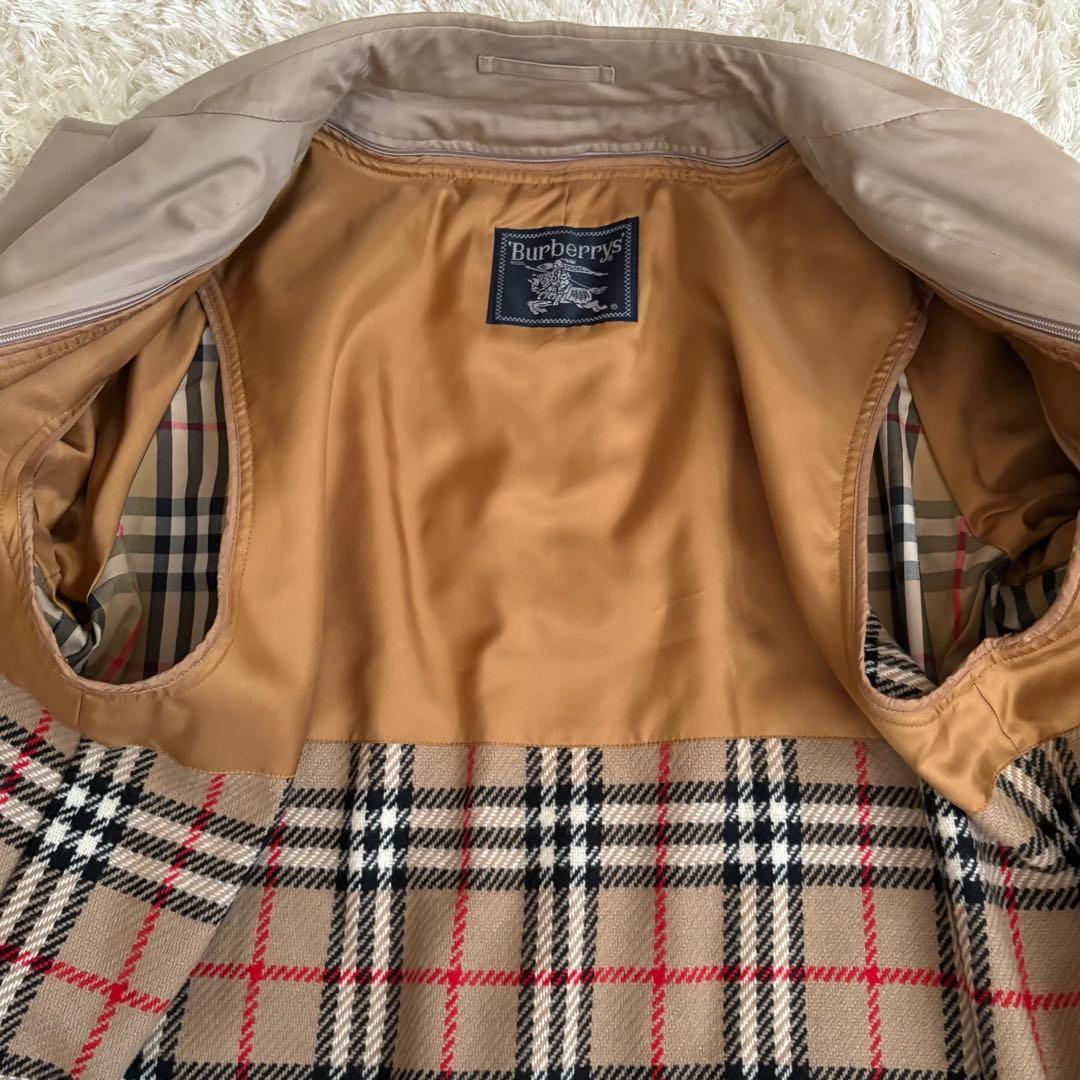 カプリチョーザ　バーバリートレンチコート ベルト　ノバチェック　ライナー