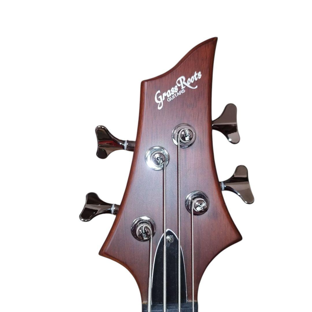 【美品】Grass Roots『G-D4-60 アクティブベース 』スルーネック