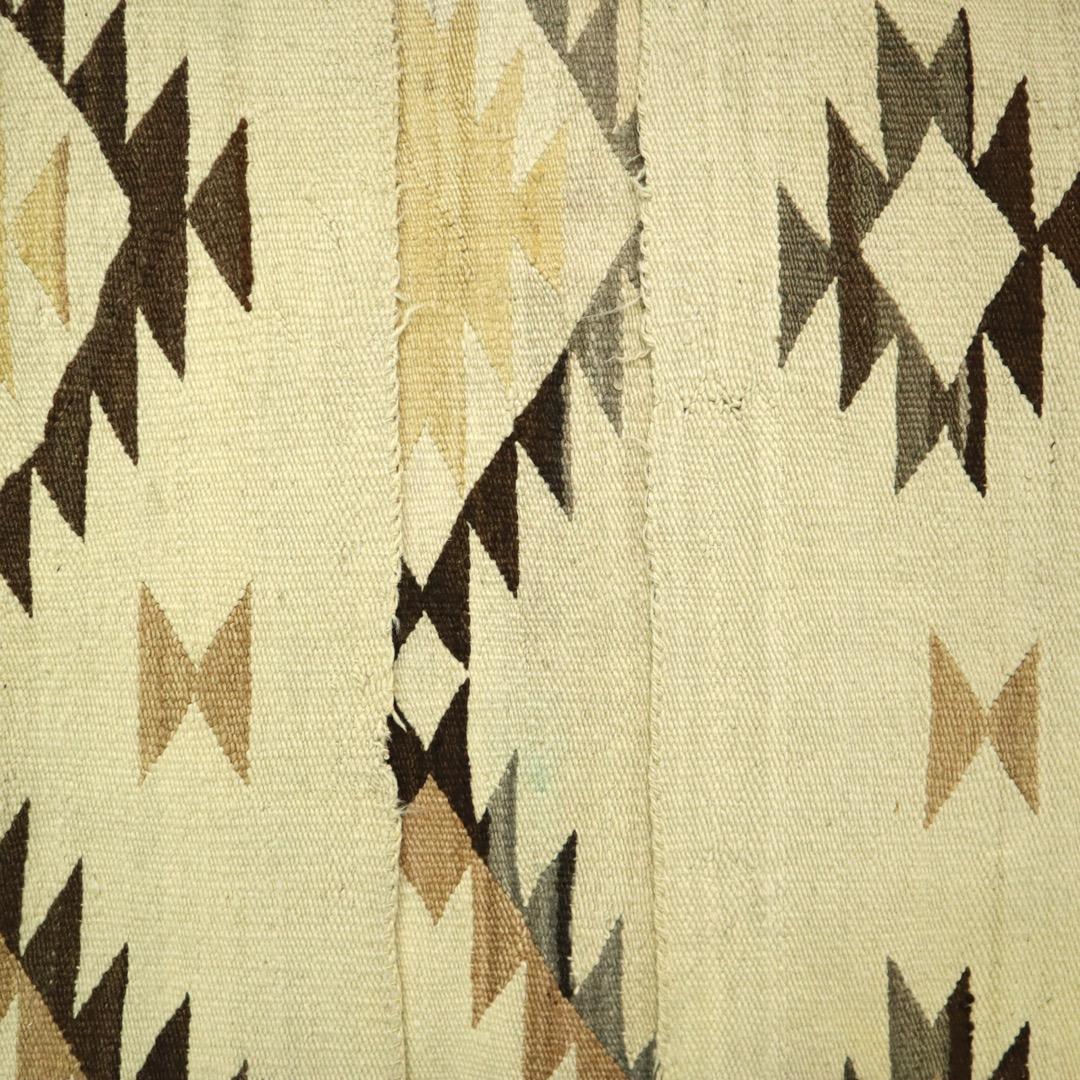 40s ビンテージ NAVAJOナバホ ラグ マット インディアン ブランケット