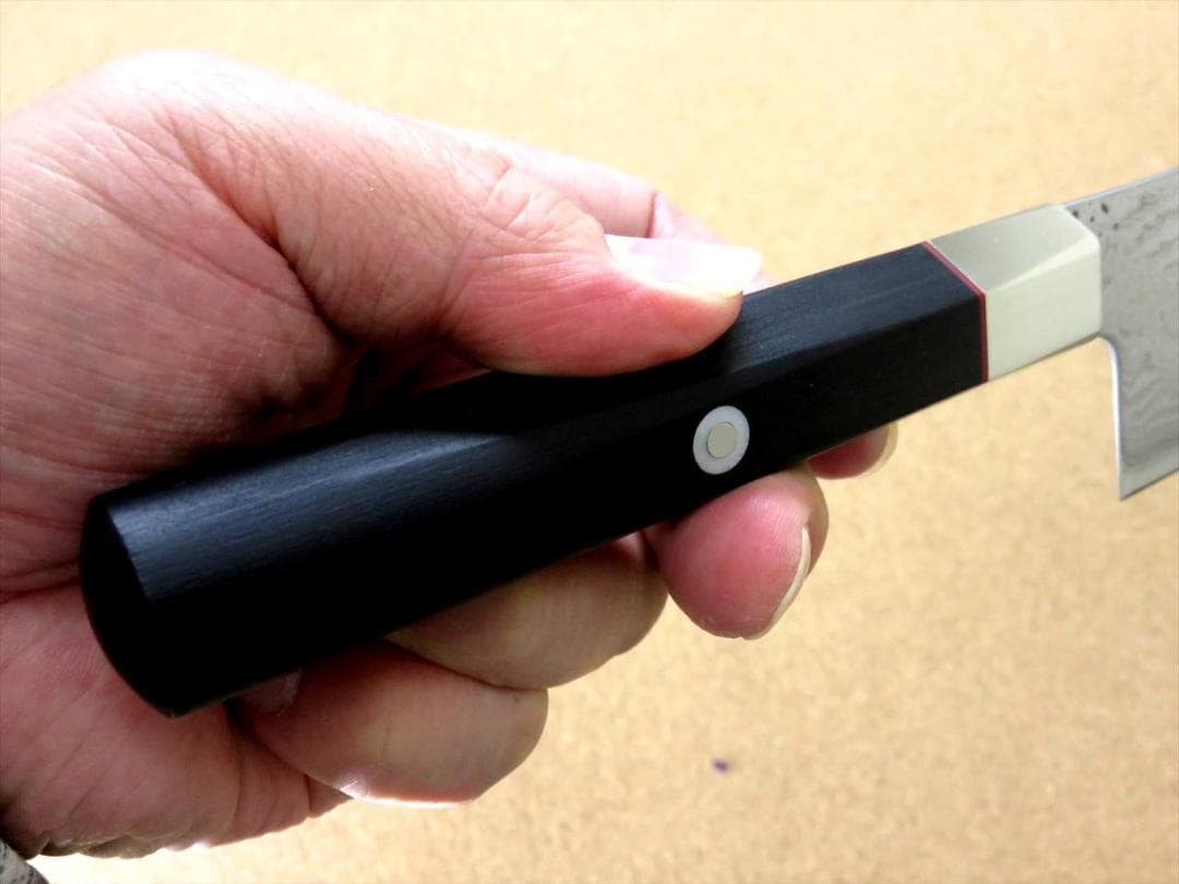 関の刃物 牛刀 240mm 三昧 ハイブリッド スプラッシュ ダマスカス 包丁