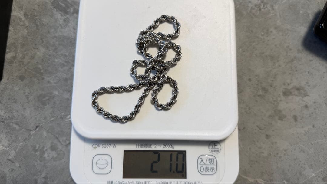 jewelryWin パイプロープ プラチナネックレス 最終値下げ