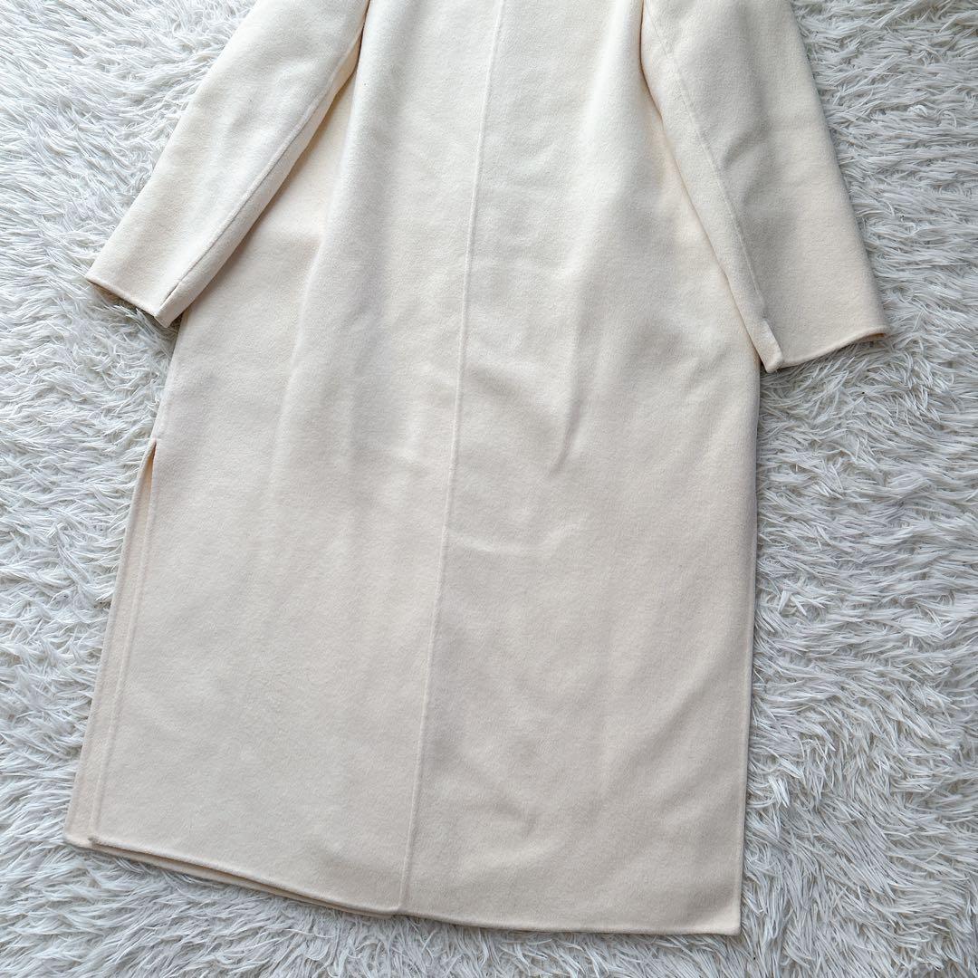 美品 ミューズ ドゥーズィエムクラス　リバーコート　ロングコート　38