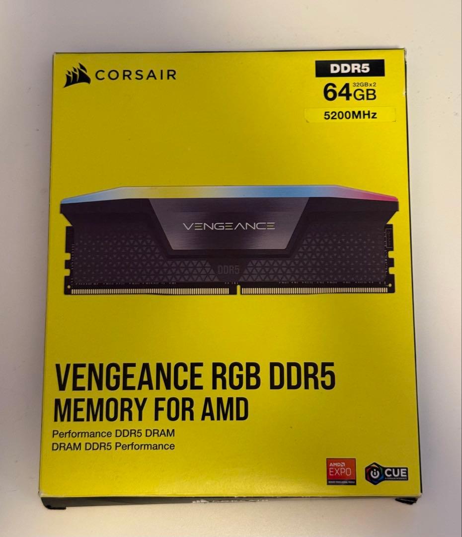 l*n様 CORSAIR 64G DDR5 VENGEANCE RGB DDR5