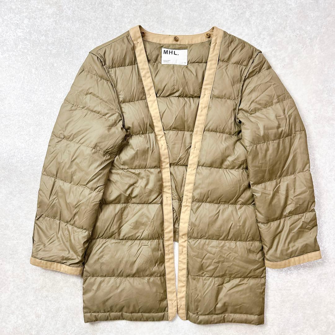 マーガレットハウエル　MHL 2wayトレンチコート　ダウンライナー付　 大きい