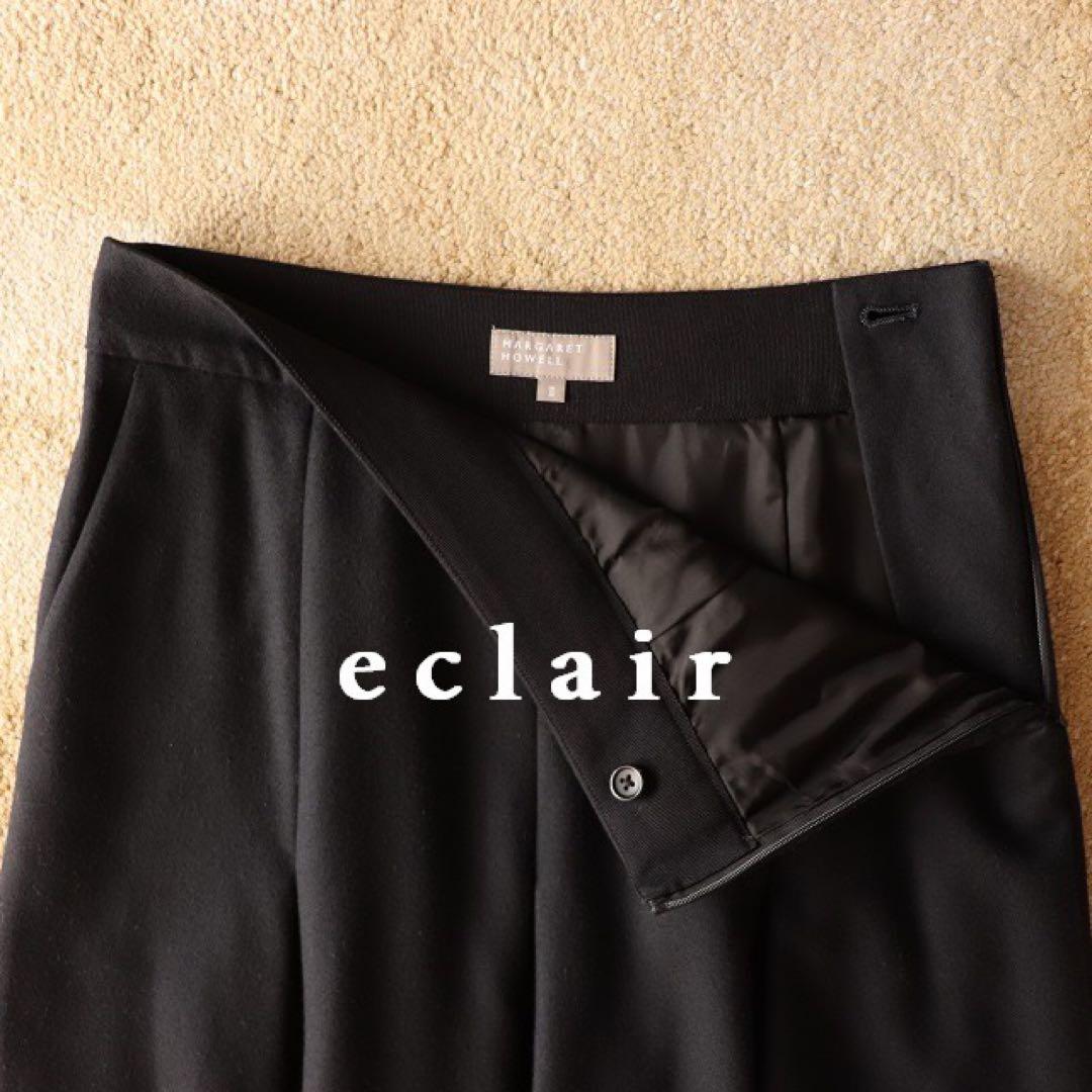 2018 新型 マーガレットハウエル ボックスプリーツ スカート 43,200円