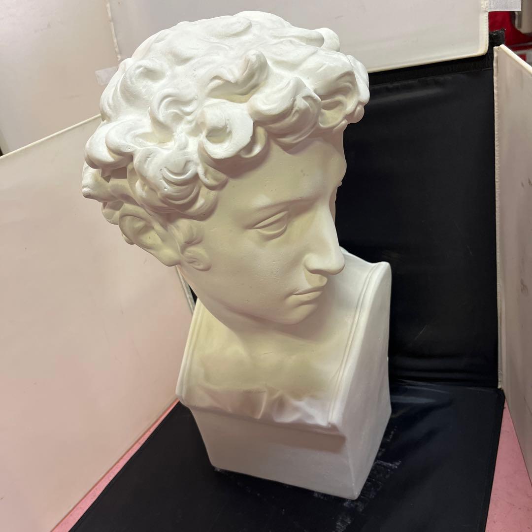 石膏像 メディチ 胸像 ミケランジェロ デッサン 高さ60cm