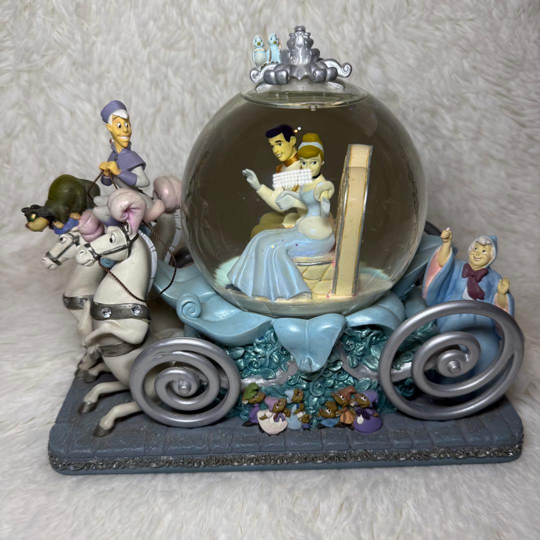 シンデレラ 50周年　オルゴール　スノードーム