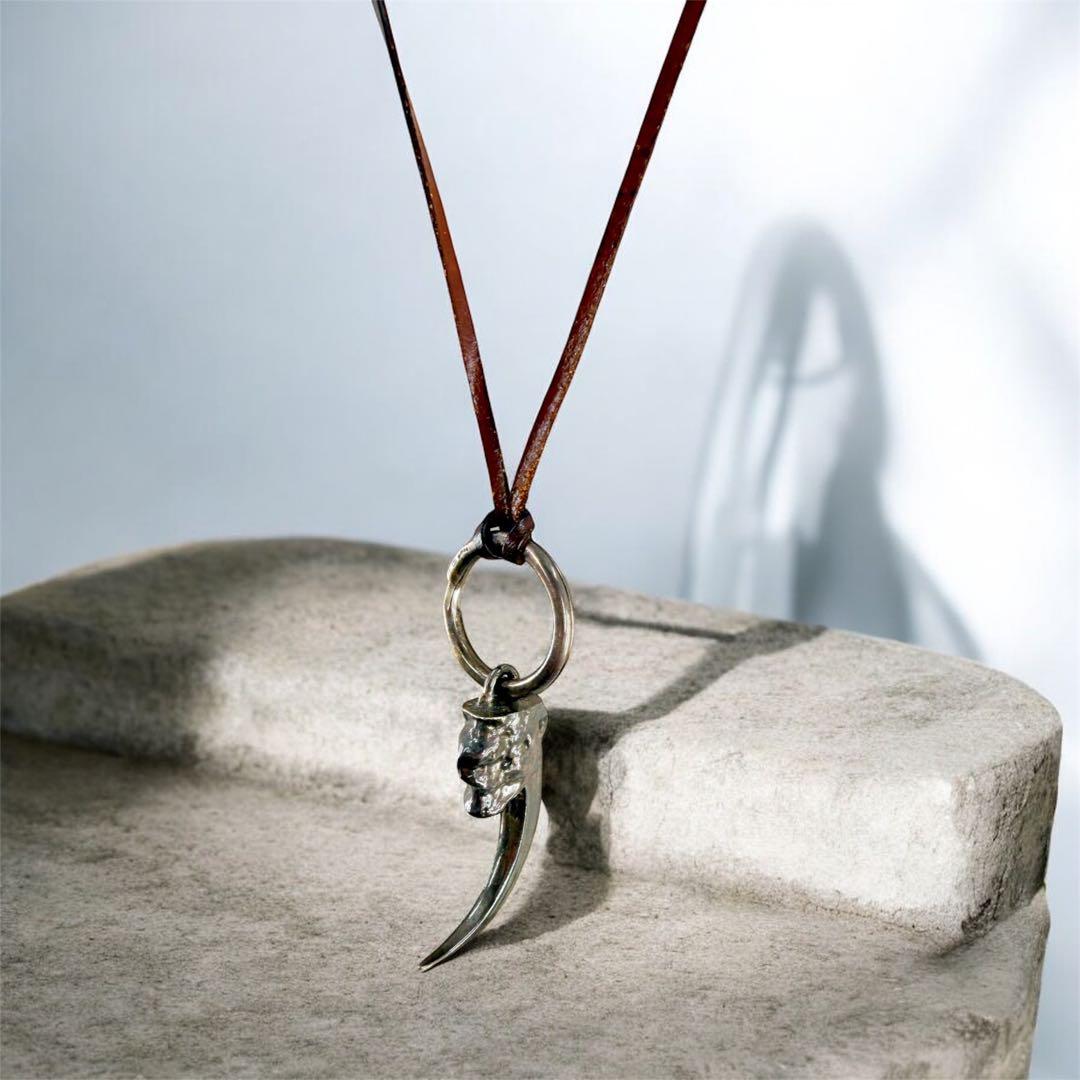 【超希少】RUST made in England 牙ネックレス シルバー925